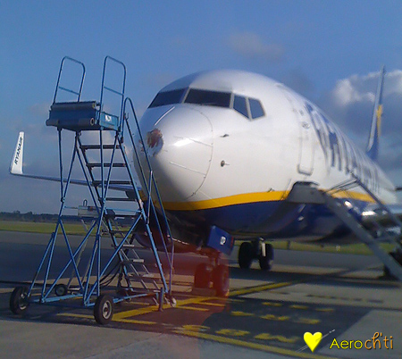 Boeing 737 de Ryanair le 11/10/2009 Boeing 737 de Ryanair le 11/10/2009
